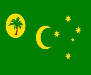 yapboz Cocos Adaları bayrağı